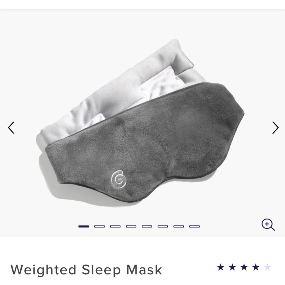 NWT Gravity Weighted Sleep Mask